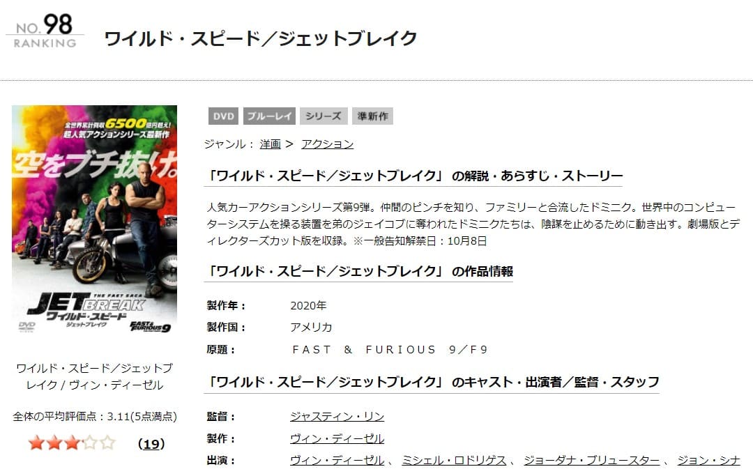 ジェットブレイク DISCAS
